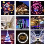 16.5ft/5M DC12V T1212 Silicone Waterproof Neon Flexible Strip LED Lights with 600LED SMD3528 LED