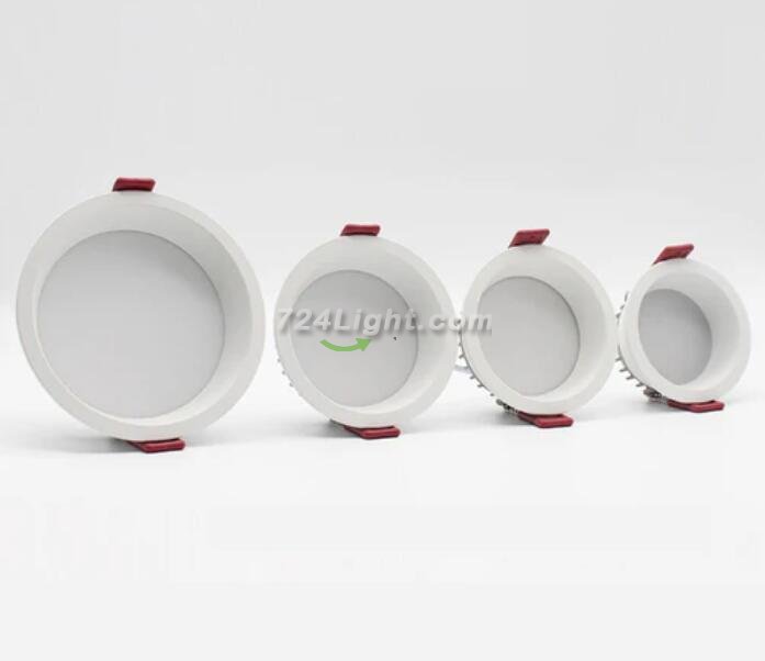 3W/5W/7W/9W Anti-glare, Antifog Dimmable LED Downlight CRI80 Deep Concave Ceiling Light-DFX Series