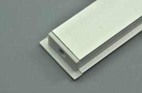 LED Floor Channel Strip light Channel for Floor (WxH):12.2 mm x 8mm 1 meter (39.4inch) With Waterproof Thicken 3mm Diffuser