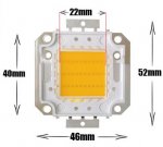 EPILEDS 30W High Power Beads LED Chip 2400 Lumens 30*30mil LED lighting