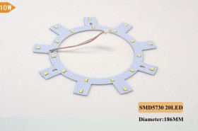 5730 Led Dome Light Plate SMD5730 High Brightness Plum Blossom LED Aluminum Plate