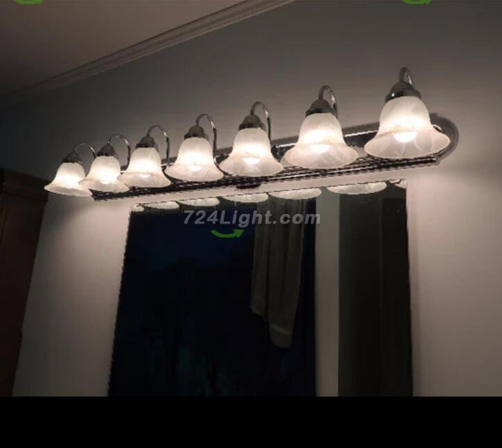 6 Pack 5Watt 450LM G50 LED Bulb Light E27 Screw Base 100-240V AC Non-dimmable 50mm White Light LED Globe