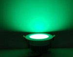 4 Pack RGBW Super Bright Modern Recessed LED Lighting 6W/8W 12V White Round LED Embedded Panel Lights Aluminum Indoor Ceiling Downlight Hotel Lighting Bar Lighting Dancing Room Lighting Restaurant Lighting