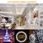 1M/5M/10M/20M Pack of T1220 3 Sides Edge Lighting LED Neon Light Housing Kit with End Caps and Mounting Clips, Flexible Neon Channel Fit for 10mm Wide LED Strip Lights