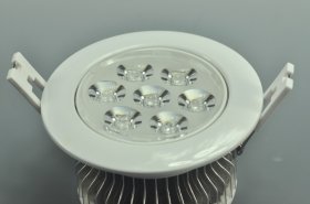7W LD-CL-CPS-01-7W LED Down Light Cut-out 92mm Diameter 4.2" White Recessed Dimmable/Non-Dimmable LED Down Light