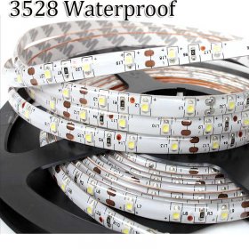 3528 LED Strips 300LED 197Inch 12V Waterproof Single Color LED Strip Lights