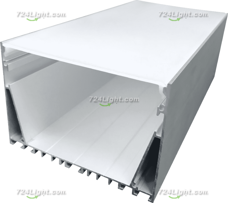 Office pendant light line light hard light strip shell aluminum aluminum groove 10075