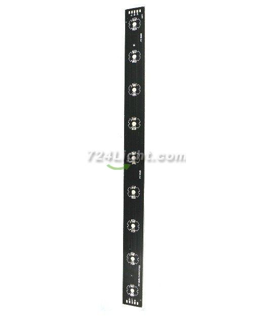 9x3W 6pin 34x480mm RGB LED High Power Rectangular Aluminum Plate 9 Series Connections 3 Parallel connections For LED Wall Washer