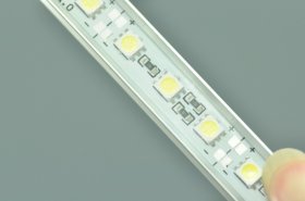 15.9 inch 0.2Meter 12V Waterproof 5630 5050 Rigid LED Strips Bar Aluminium Profile Rigid Strip Light