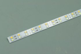 Double Row 39.3inch 2835 Rigid LED Strips Pure White Warm White Double Color Temperature 144LED 1M 12V DC Aluminium Rigid Strip Light