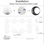 Hollywood Style LED Vanity Mirror Lights Kit with 10 Dimmable Medium Size Light Bulbs, Perfect for Makeup Vanity Table Set in Dressing Room