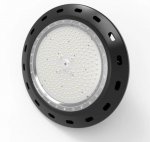 200W UFO LED High Bay Light Fixture 17000LM CRI>80 IP65 Waterproof 100-277VAC Non-Dimmable for Warehouse & Supermarket