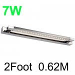 Rotatable 7W LED Bathroom Light 2Foot 0.62M 5050LED Mirror lighting With Waterproof Driver Mirror Front Light