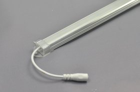 LED 12V Double Row 39.3inch 1meter LED Strip 144LEDs 5050 5630 Rigid Bar Replacement for LED T8 Fluorescent Tube