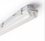 LED Tube Fixture (No Tube included) for Dual LED Tube Tri-proof LED Tube Support Bracket Waterproof , Dustproof, Corrosion-Proof