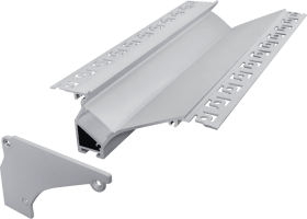 10645 Pre-embedded corner line light hard light strip shell aluminum groove