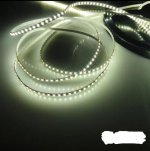 5mm Wide White Background Super Slim DC 12V Dimmable Flexible LED Strips SMD3014-600 120 LEDs/Mtr