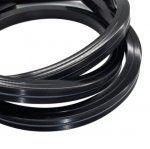 16.4FT(5Meters) 20*20mm 120° Top Emitting IP67 Waterproof Flexible Full Black Silicon LED NEON Tube Housing Fit for 12mm Wide LED Strip Light