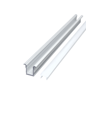 Ultra-fine line lamp shell aluminum aluminum groove 0709 with edge