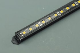 0.5Meter Black Superbright Waterproof LED Strip Bar 39.3inch 5050 5630 Rigid LED Strip 12V With DC connector