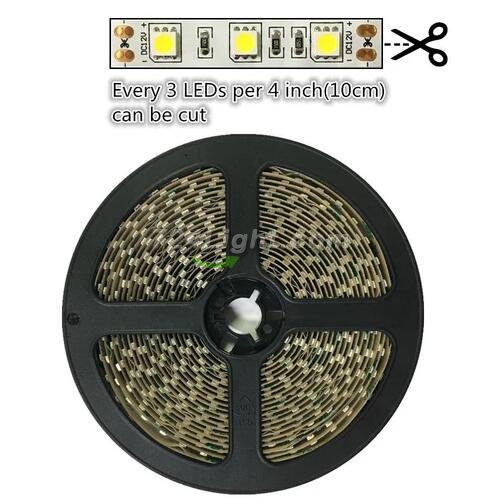 DC12V SMD5050-300-IR InfraRed 940nm | 850nm LED Light Strips, 60LEDs 14.4W Per Meter LED Tape