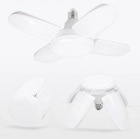 60W LED Shop Light Deformable LED Garage Lights CRI80+ 6000LM 6500K White 400W Equivalent