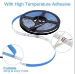 RGB LED Strip Lights16.4FT/5M SMD5050 150led Waterproof RGB Color Changing LED Strip Light Kit
