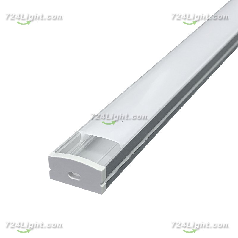 Modern minimalist style office line light kit aluminum hard light strip shell 1708