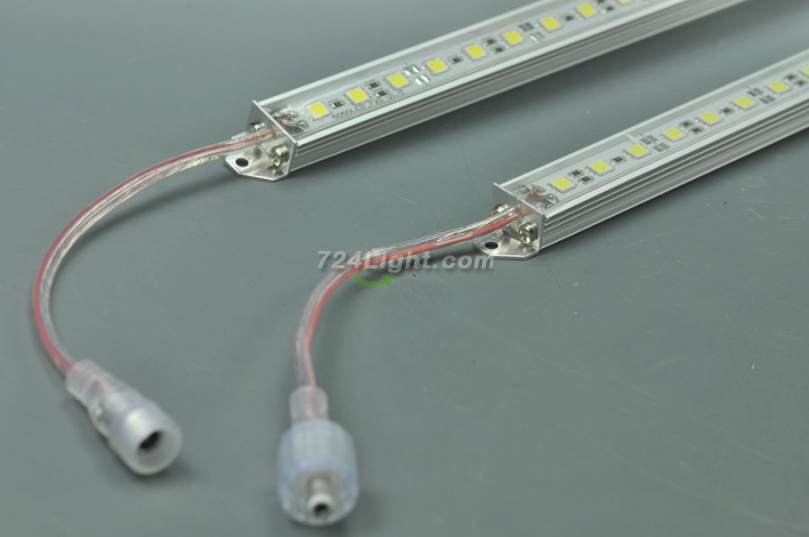 1.2Meter 84LED Superbright Waterproof LED Strip Bar 48inch 5050 5630 Rigid LED Strip 12V Both With DC Female male DC connector