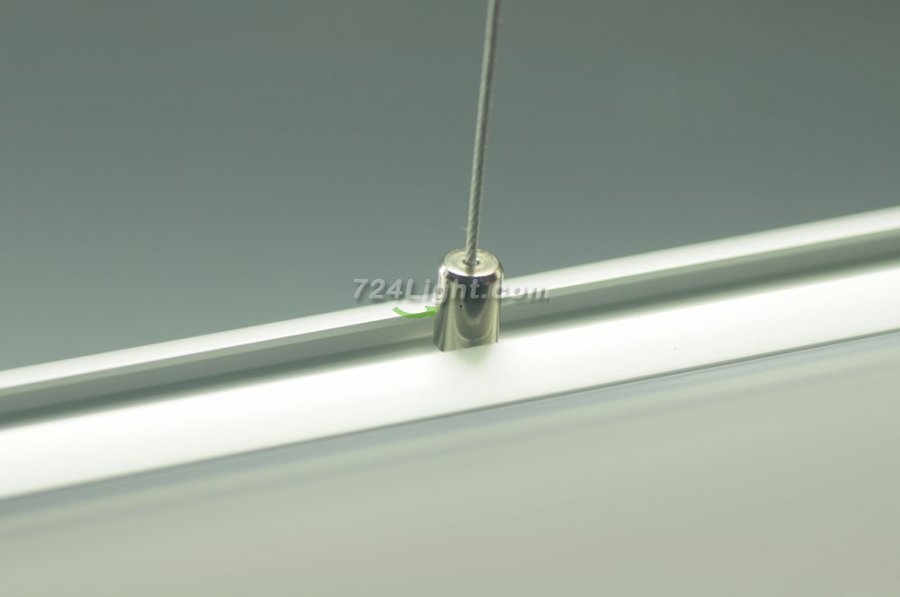 Linear Suspension Fixtures 8ft 2.4 Meter 2.36"x2.36" 70W DC 12V