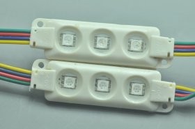 5050 SMD LED Modules RGB 3 LED 5050 Modules 68x20MM 12V 0.75W Waterproof Modules