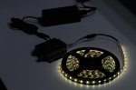 5M Music LED Strip Kit 5050 Waterproof Black Music rgb led Sound controller adjustable