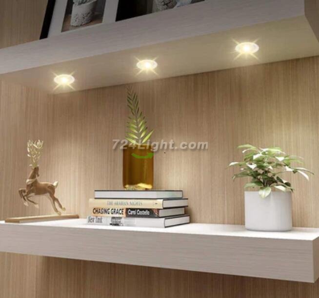 16 Pack Outdoor Recessed LED Deck Lights Kits IP67 Waterproof Inground LED Step Lights Kit for Garden, Yard, Steps, Bath Room and Kitchen