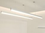 1 Meter 39.4" LED Suspended light Channel Profile 35mm x 35mm suit 38mm led strip light