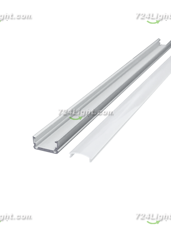 Line light hard light strip light with card slot aluminum shell aluminum slot 1307