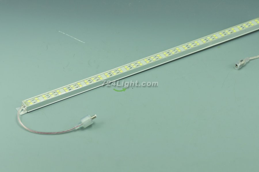 Wholesale Double Row Waterproof LED Strip Bar 19.7inch 5050 0.5M Rigid LED Strip 12V With DC connector 72LEDs/M