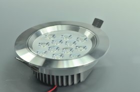 12W CL-HQ-01-12W LED Spotlight Cut-out 113mm Diameter 5.5" Silver Recessed LED Dimmable/Non-Dimmable LED Ceiling light