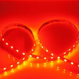 DC12V SMD5050-300 635NM Red LED Light Strips, 60LEDs Rated 12Watt Per Meter LED Tape