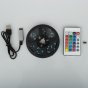 LED 5050 Light Strip RGB 24 Key Remote Control TV Light Strip Set Colorful Waterproof Interior Decoration Atmosphere Light Strip