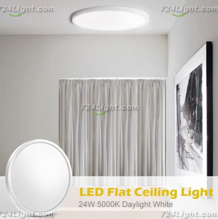 15.74 Inch 32W LED Light Fixtures Ceiling Flush Mount for Bedroom, Kitchen, BathroomLamps Ultrathin