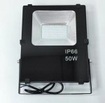 DMX512 RGB LED Flood Light 50W AC110-220V Outdoor IP66 LED WallWasher BLACK Aluminum Case Tempering Glass Cover High Lumen Security Light,Tunnel Spotlight Garden Landscape Lawn Lamp