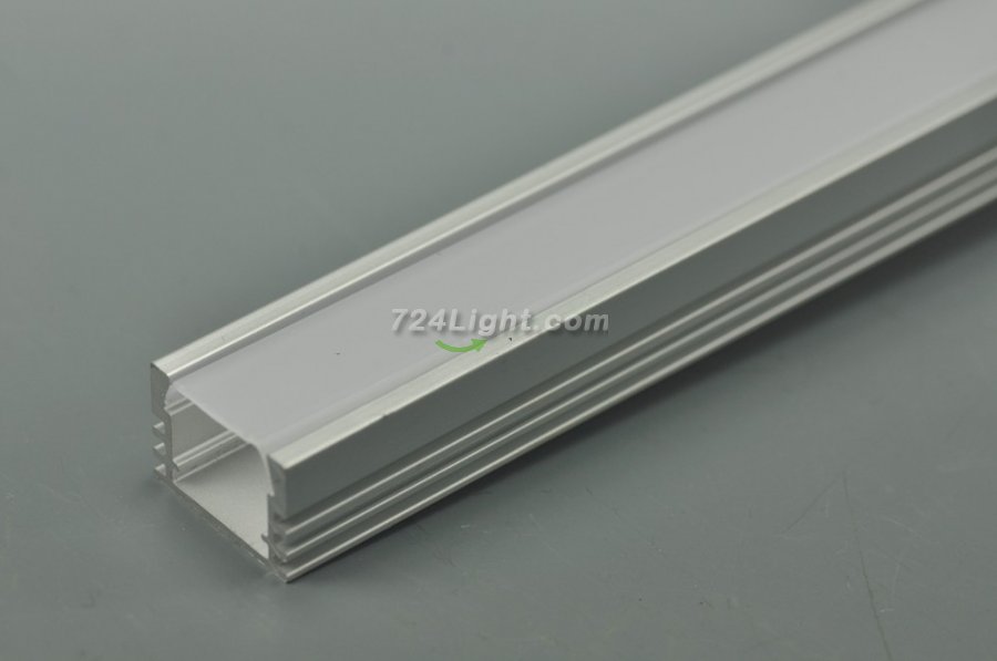 LED Aluminium Profile PB-AP-HQ-U002 Extrusion Recessed LED Aluminum Channel 1 meter(39.4inch) LED Profile