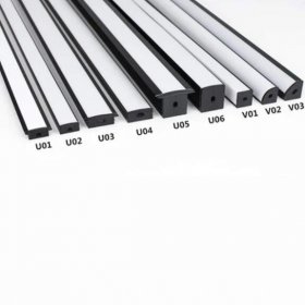 LED Profile LED Aluminum Channel Smaple Kit - 9 Models -50cm Each