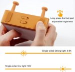 Meme Toast Bread LED Night Light Rechargeable Desk lamp with Timer for Baby Girls Boys