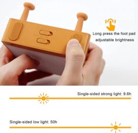 Meme Toast Bread LED Night Light Rechargeable Desk lamp with Timer for Baby Girls Boys