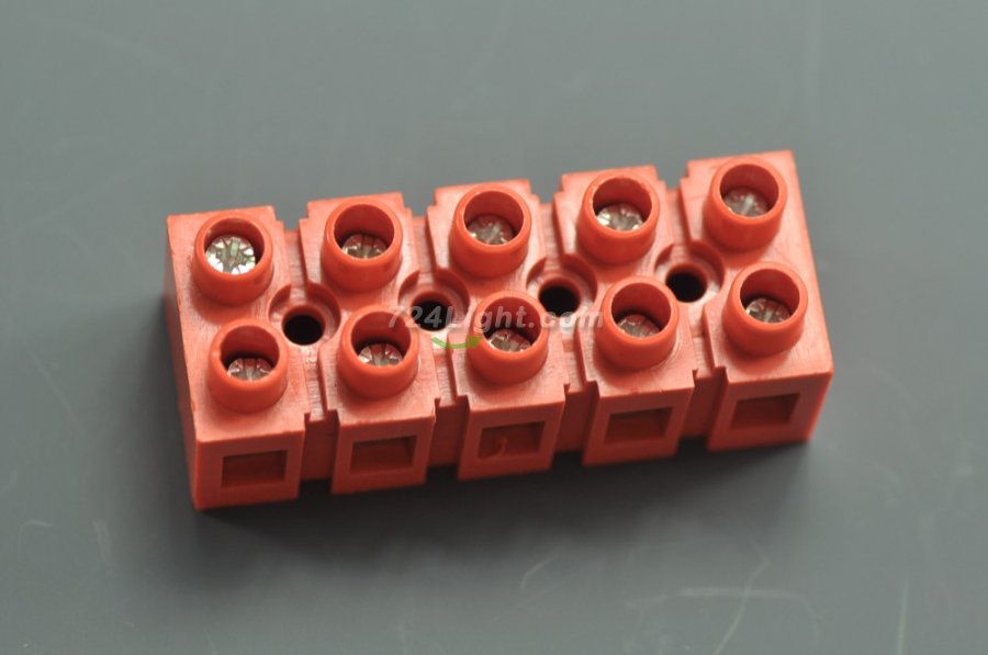 H2519 LED Connector LED 2Pin 3Pin 5Pin Terminal Connector LED Flame Retardant Terminals