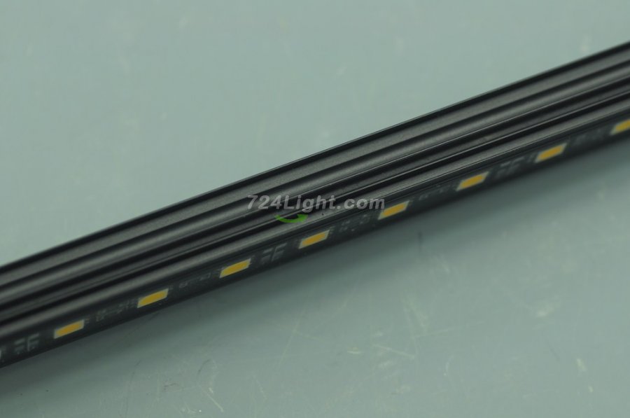 2Meter Black Superbright Waterproof LED Strip Bar 39.3inch 5050 5630 Rigid LED Strip 12V With DC connector