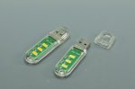 3LED MINI USB Mobile Power Camping Lamp LED Night Light Lamp
