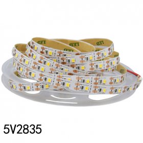 5V 2835LED SMD STRIP LIGHT 60LEDS/METER LOW VOLTAGE HIGH BRIGHTNESS STRIP LIGHT 5M (16.4FT) 300LED