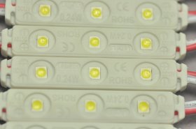 UL certification Everlight 3528 LED Modules 0.24W LED Modules String 45mm*8mm 12V Everlight LED Modules Waterproof Side View Emitting Module
